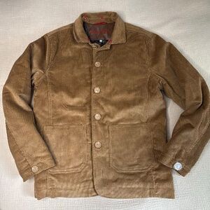 NWT! Robert Graham Lined Corduroy Chore Coat Size Medium